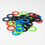 Plastic Color Washers for 1/4" and 3.5mm Jacks